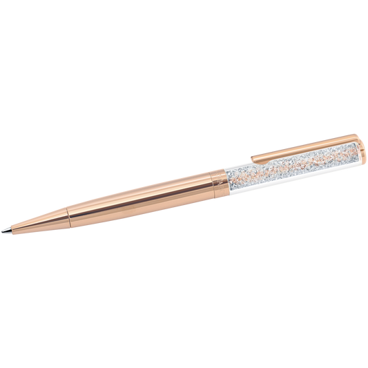 Swarovski Crystalline ballpoint pen, Rose gold tone, Rose gold-tone plated