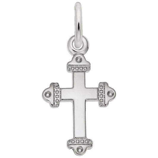 Medieval Cross Charm for Special Occasions - Religious Jewelry 5482