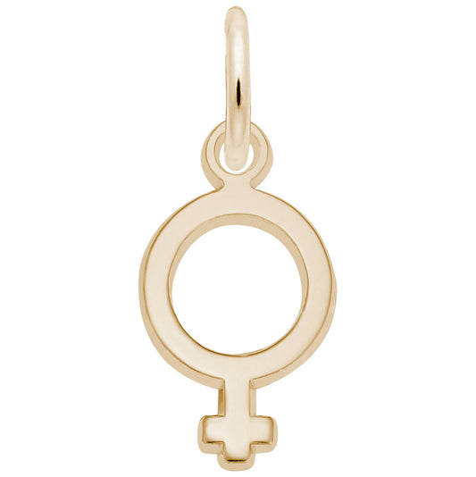 Female Symbol Charm for Baby - Family & Friendship Jewelry 5488