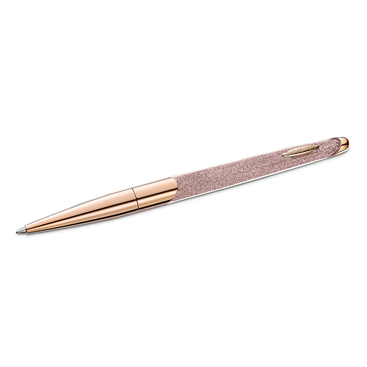 Swarovski Crystalline Nova ballpoint pen, Rose gold tone, Rose gold-tone plated