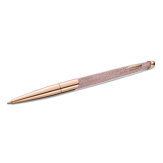Swarovski Crystalline Nova ballpoint pen, Rose gold tone, Rose gold-tone plated