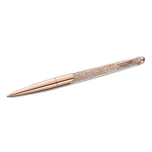Swarovski Crystalline Nova ballpoint pen, Rose gold tone, Rose gold-tone plated