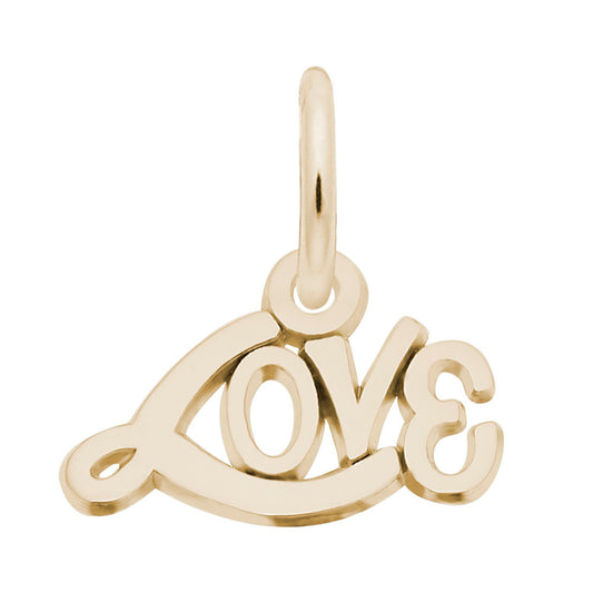Signed with Love Accent Charm for Marriage & Love Celebrations 5592