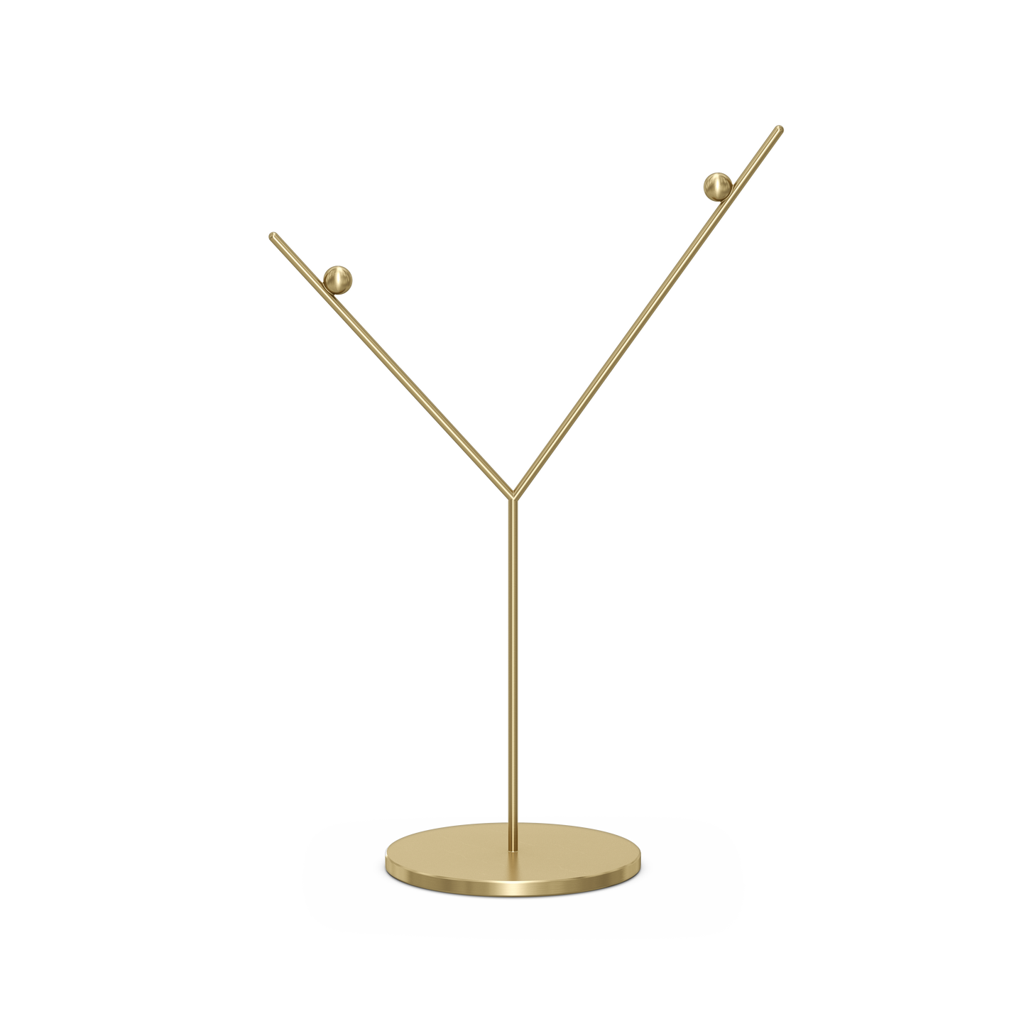 Swarovski Ornament Stand, Gold Tone