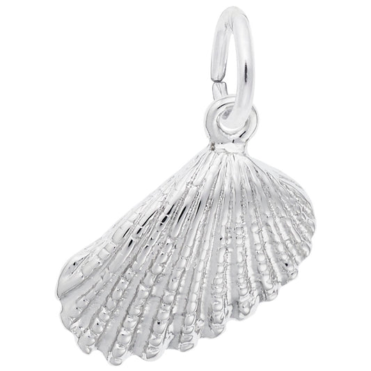 Angel Wing Shell Charm - Nautical Sea Life Jewelry Accessory 5613
