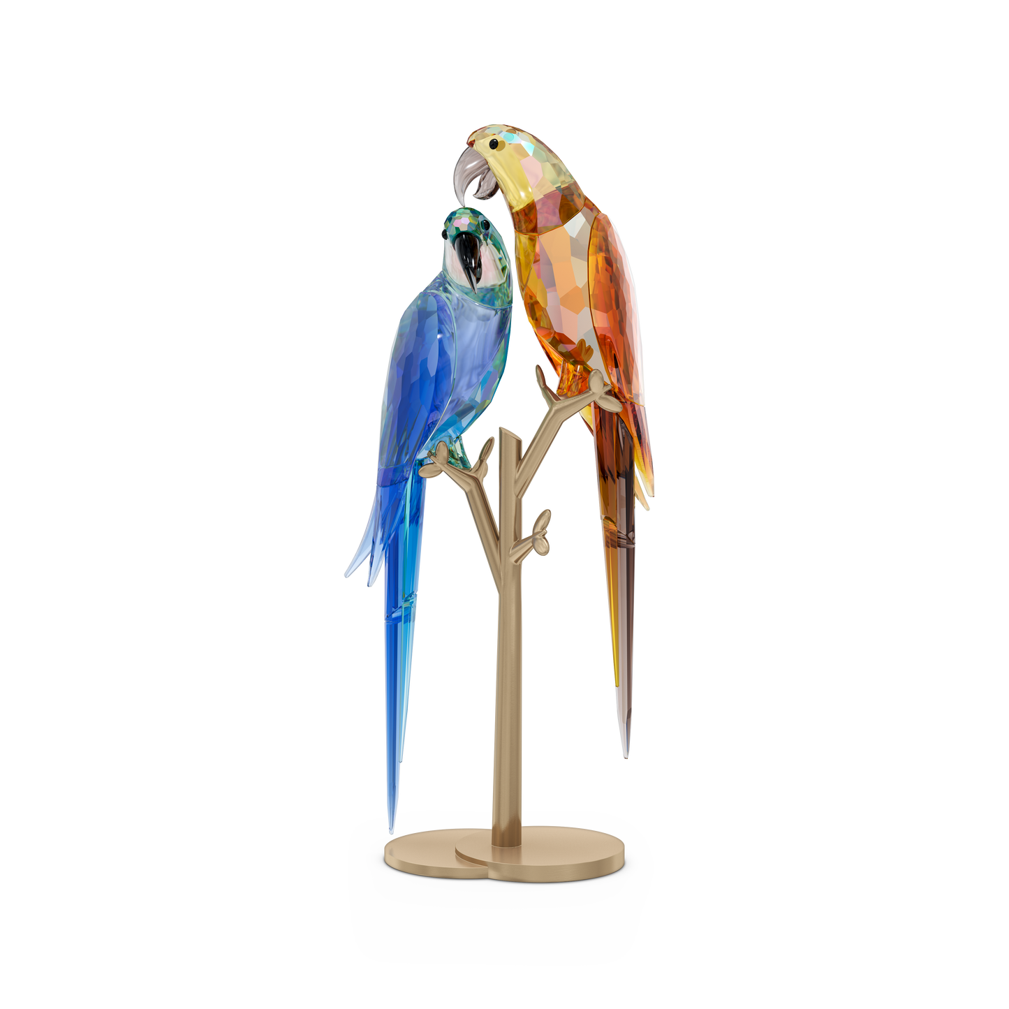 Swarovski Jungle Beats Parrot Couple Bell & Brio