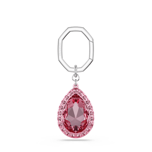 Key ring, Pear cut, Pink