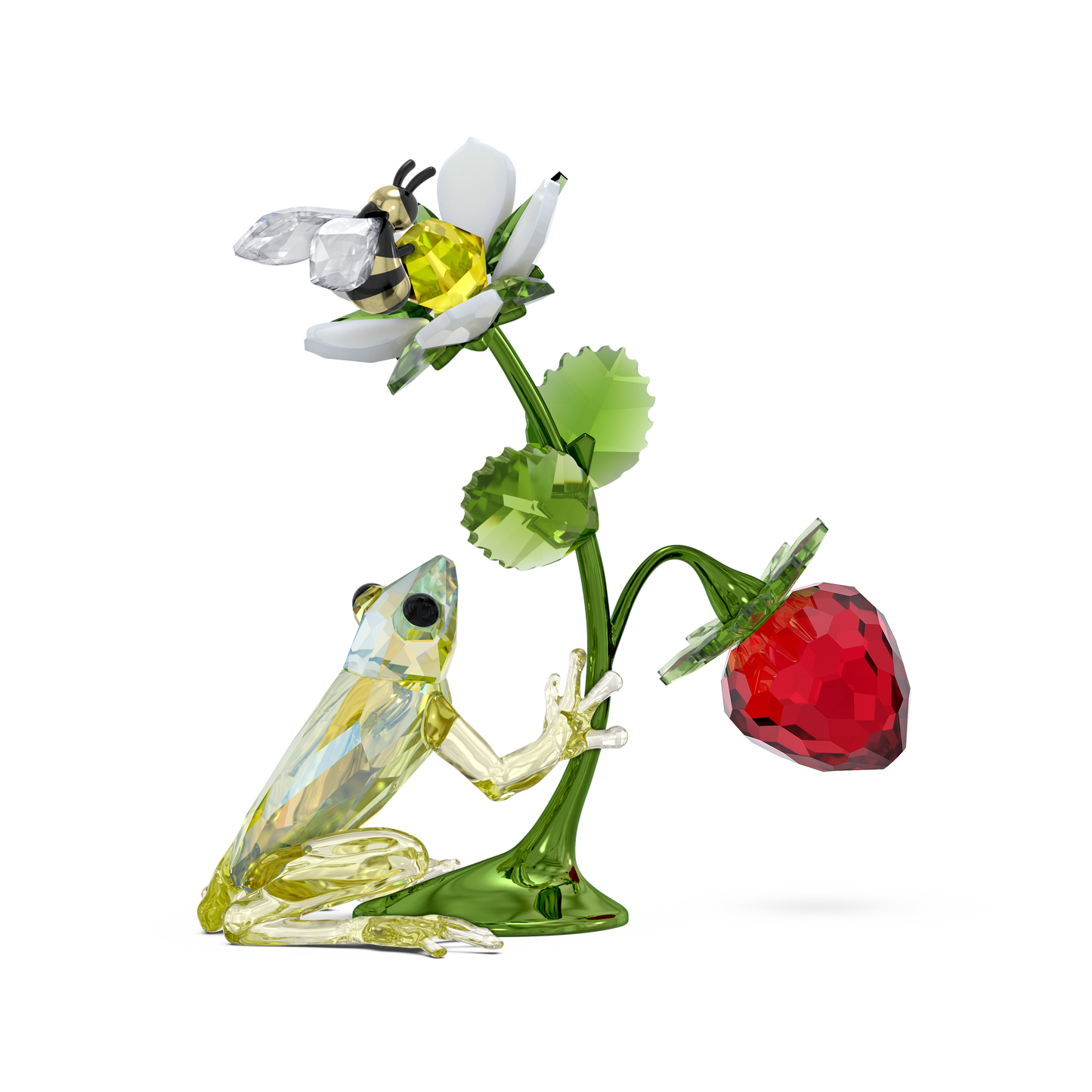 Swarovski Idyllia Frog, Bee and Strawberry