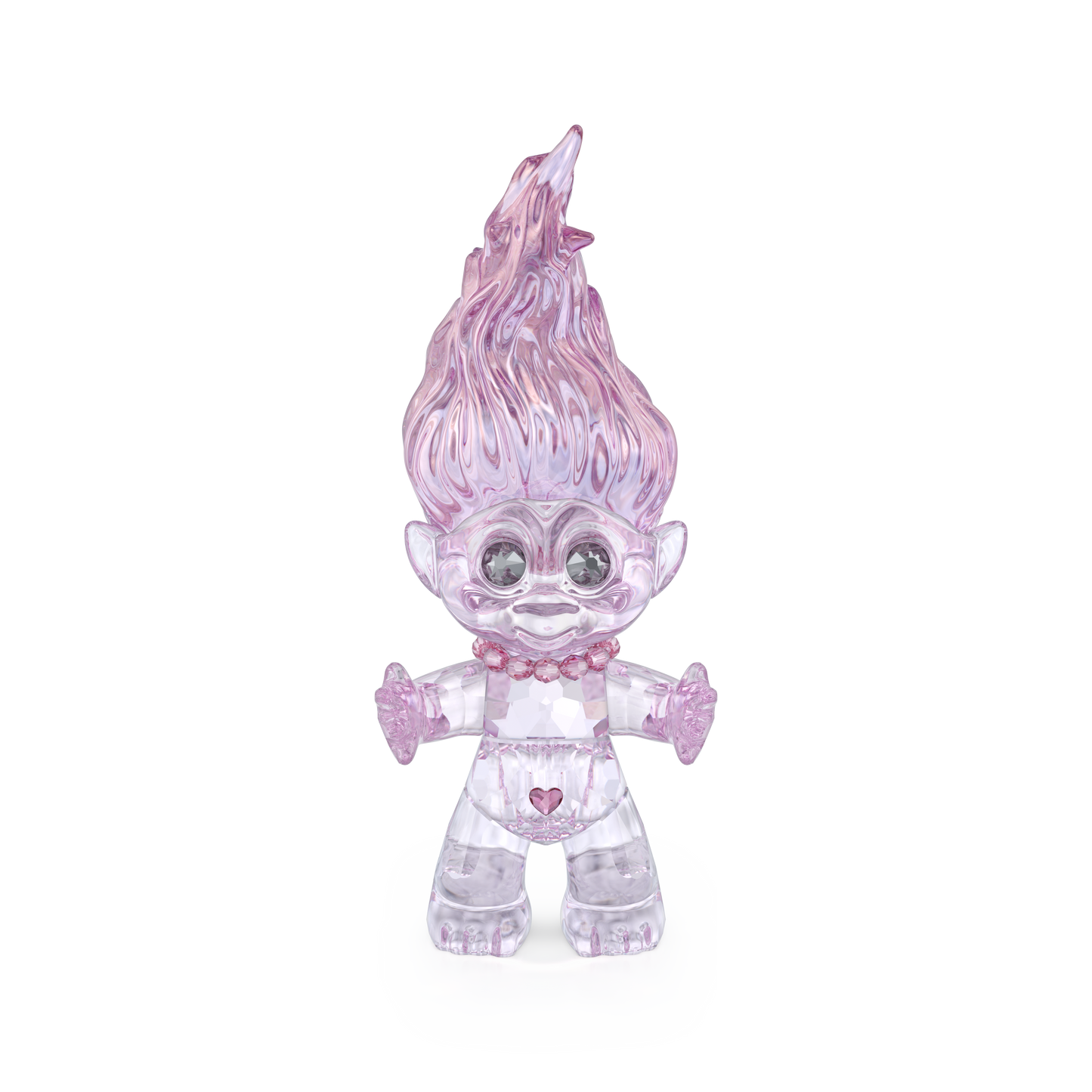 Swarovski Good Luck Trolls Troll, Pink