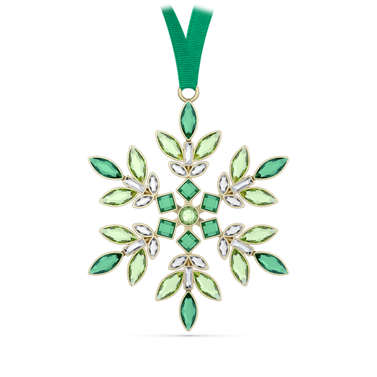 Swarovski Gema Holiday Ornament, Green