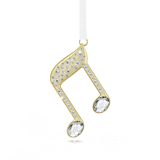 Holiday Magic Double Music Note Ornament