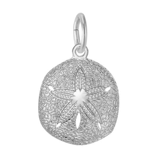 Keyhole Sand Dollar Charm