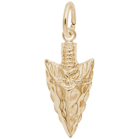 Arrowhead Charm for Travel Lovers - Western Adventure Jewelry 6040