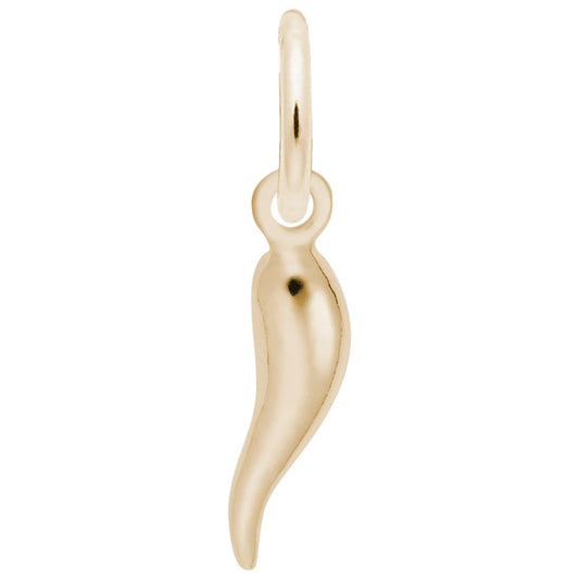 Small Italian Horn Charm for Good Luck in Gaming & Life 6044