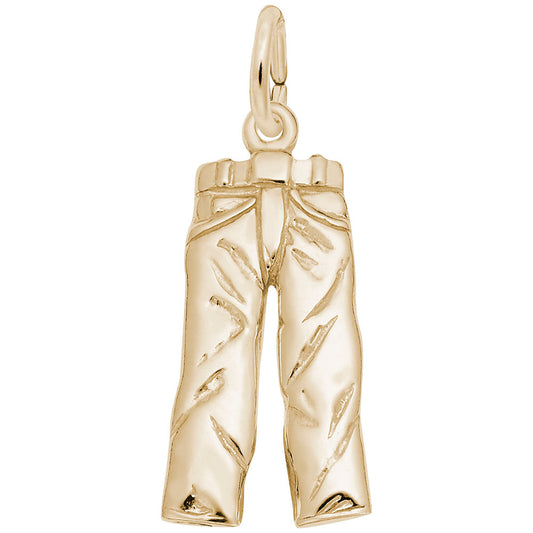 Stylish Jeans Charm for Home & Garden Decor - Rembrandt Charms 6213