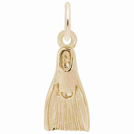 New Swim Fin Charm for Summer - Perfect Beach Accessory 6304