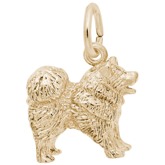 Chow Chow Dog Charm - Adorable Pet Jewelry for Dog Lovers 6329