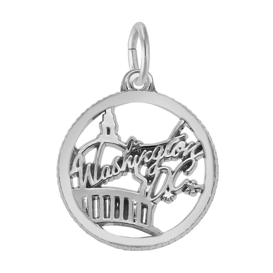 Washington DC Disc Charm