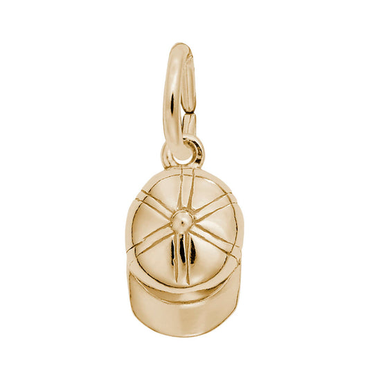 Baseball Hat Accent Charm for Sports Jewelry - Rembrandt Charms 6429