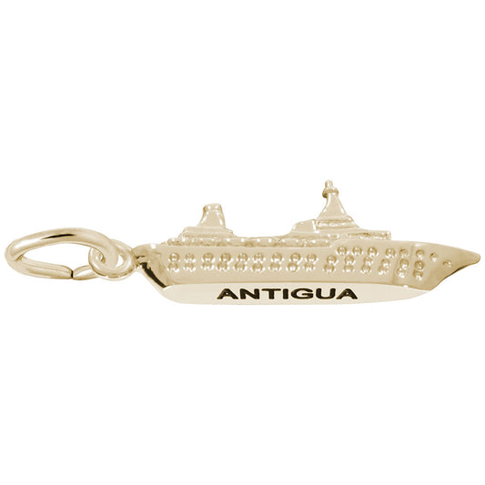 Island Cruise Ship Charm - Perfect Travel Souvenir for Adventurers 6442