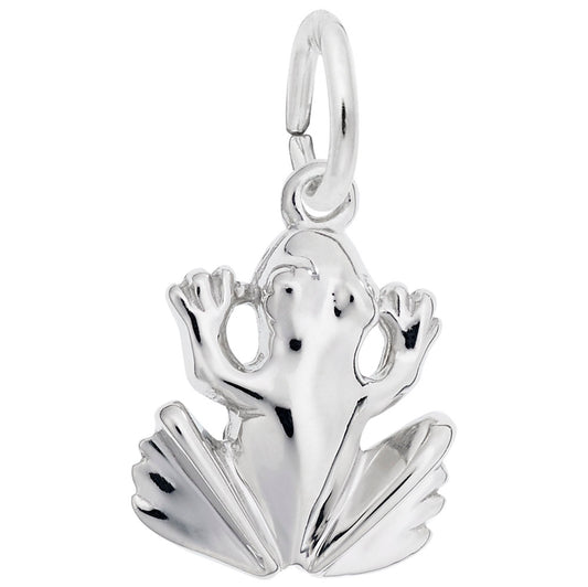 Charming Frog Garden Charm for Home Decor - Rembrandt Charms 6484