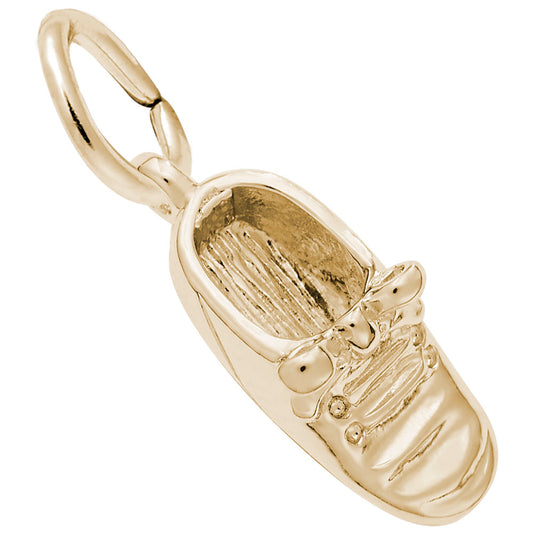 Adorable Baby Shoe with Bow Charm for Family & Friendship Gifts 6522