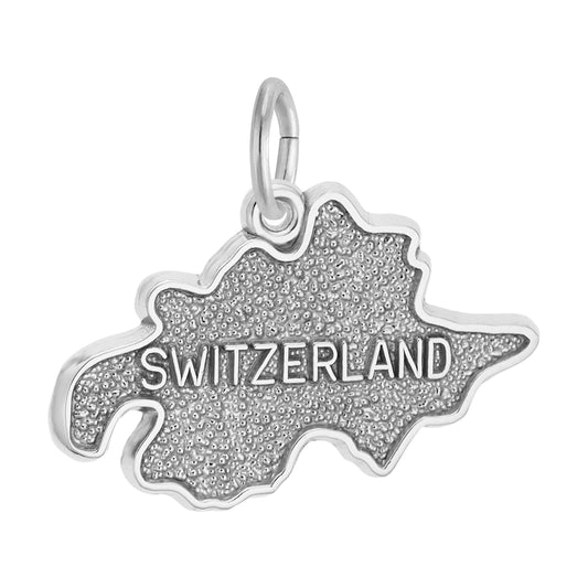 Switzerland Map Charm