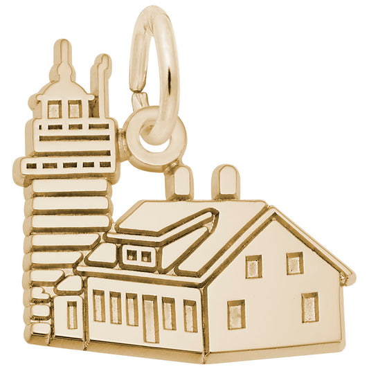 Quoddy Head Lighthouse Charm - Nautical Jewelry for Adventurers 6570