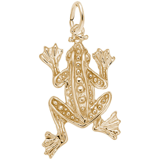 Leopard Frog Charm for Home & Garden Decor - Unique Collectible 7731