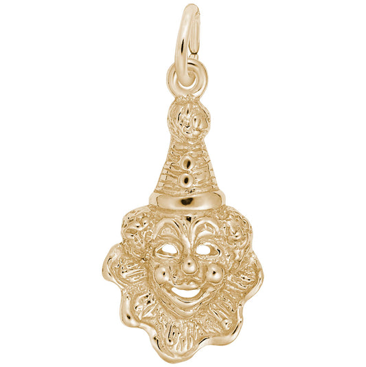 Charming Clown Face Pendant - Joyful Laughter Love Charm 7752