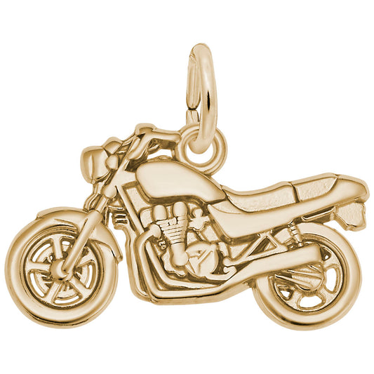 Motorcycle Charm for Bracelets - Perfect Gift for Bikers 7828