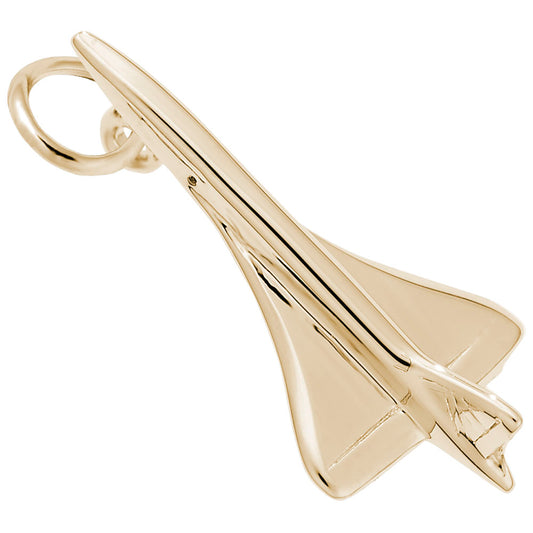 Concorde Jet Charm - Elegant Travel Souvenir for Jetsetters 7833