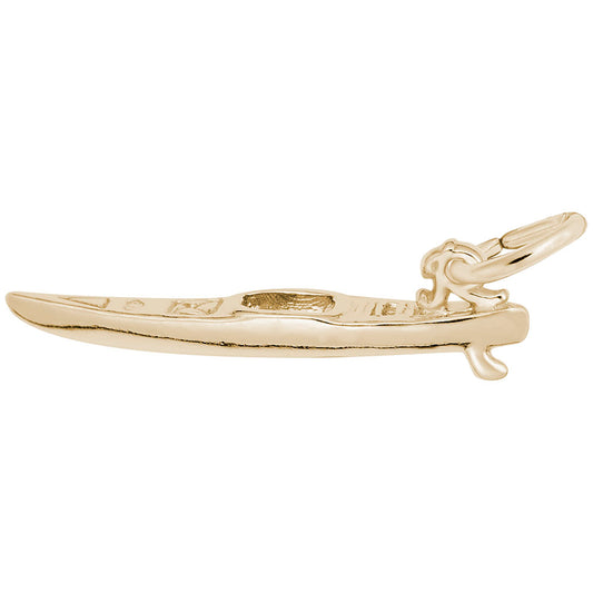 Charming Kayak Pendant - Nautical Jewelry for Adventure Lovers 8111