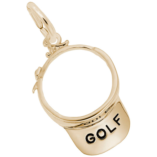 Golf Visor Charm