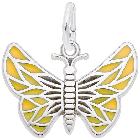 Painted Wings Butterfly Charm for Spring - Rembrandt Charms 8128