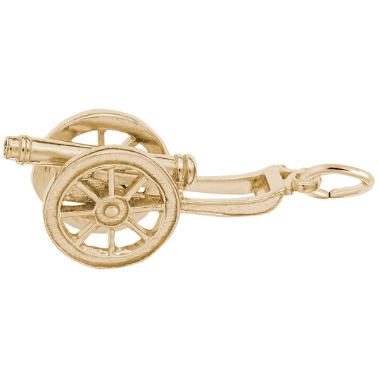 Historical Cannon Charm for Travel Lovers - Unique Travel Souvenir 8201