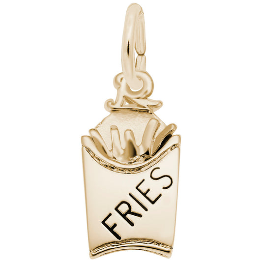 Delicious French Fries Charm for Arts & Music Enthusiasts 8220