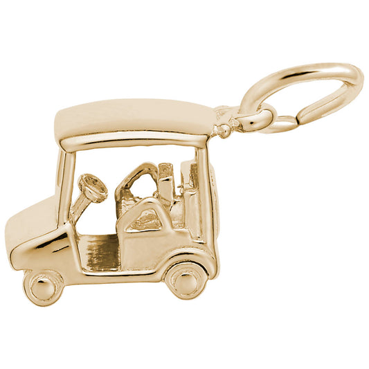 Golf Cart Charm - Perfect Accessory for Golf Lovers & Collectors 8253