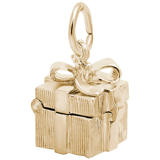 Opening Gift Box Charm for Birthday Celebrations - Rembrandt 8261