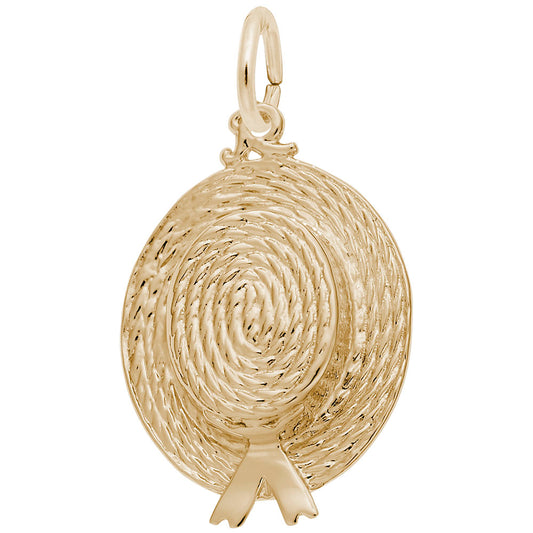 Charming Easter Bonnet Charm for Festive Jewelry Collections 8269