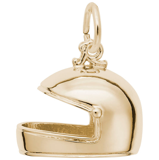 Indiana Racing Helmet Charm - Travel Souvenir Jewelry Gift 8288