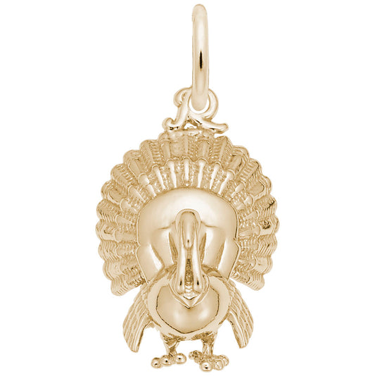Charming Turkey Pendant for Fall - Perfect Thanksgiving Gift 8292