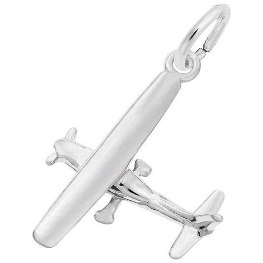 Single Engine Airplane Charm - Perfect for Aviation Enthusiasts 8351