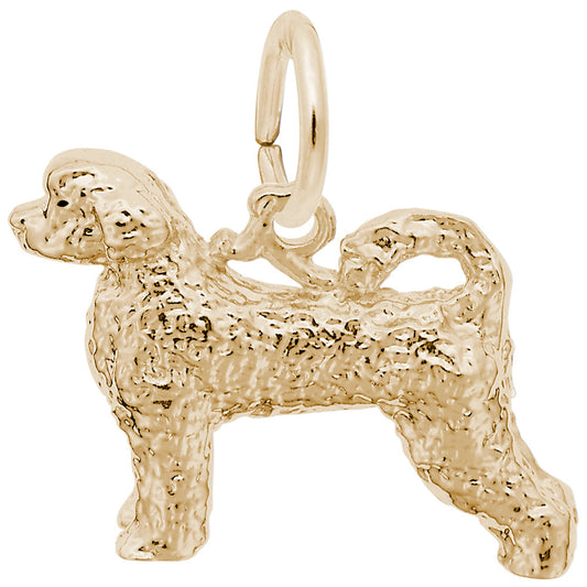 Portuguese Water Dog Charm - Unique Pet Jewelry for Dog Lovers 8356