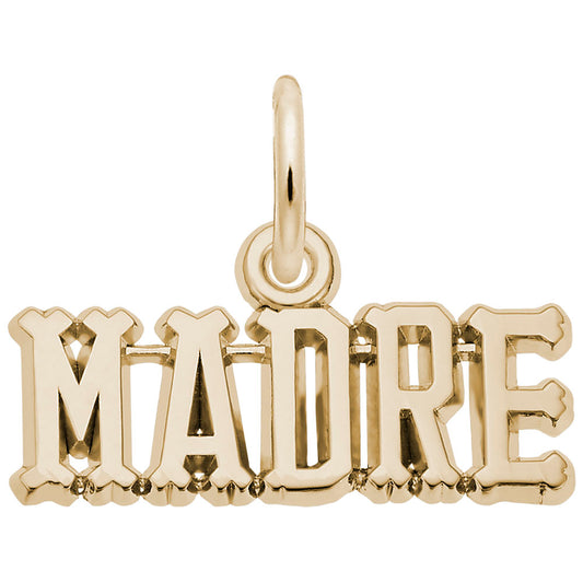 Madre Charm - Elegant Travel Keepsake for Spain Adventures 8374