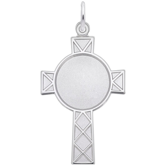 Celtic Cross Photo Art Charm - Unique Personalized Jewelry Gift 8622