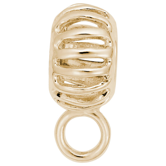 Elegant Treaded Charm Drop Bead Bracelet for Stylish Accessories 9185