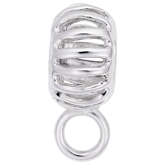 Elegant Treaded Charm Drop Bead Bracelet for Stylish Accessories 9185