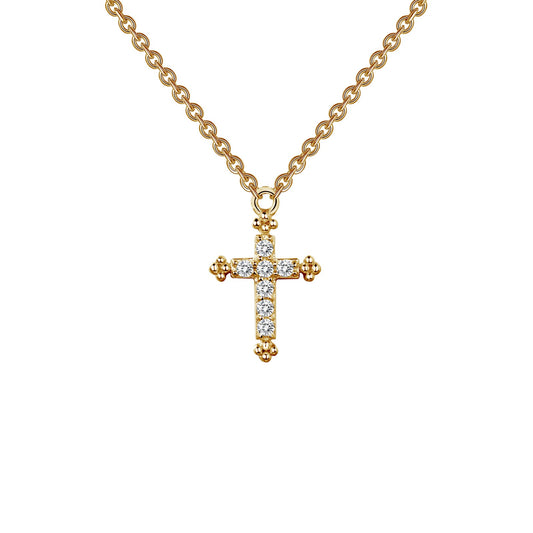 Lafonn 0.07 CTW Cross Necklace