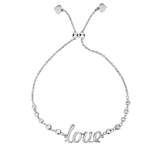 Royal Chain Sterling Silver Love Friendship Bracelet AGBRC1797